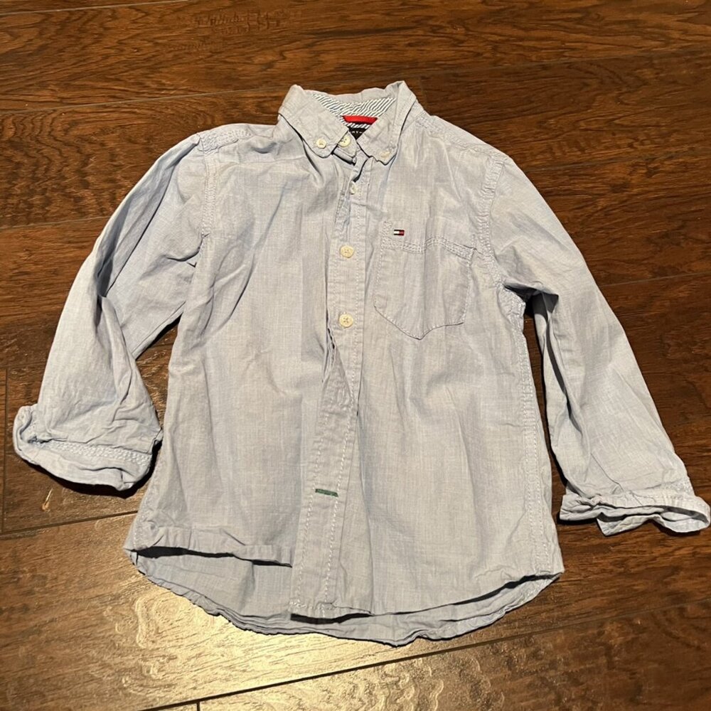 Tommy Hilfiger Blue Button Down Shirt